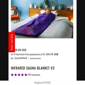 Higher Dose Infared Sauna blanket